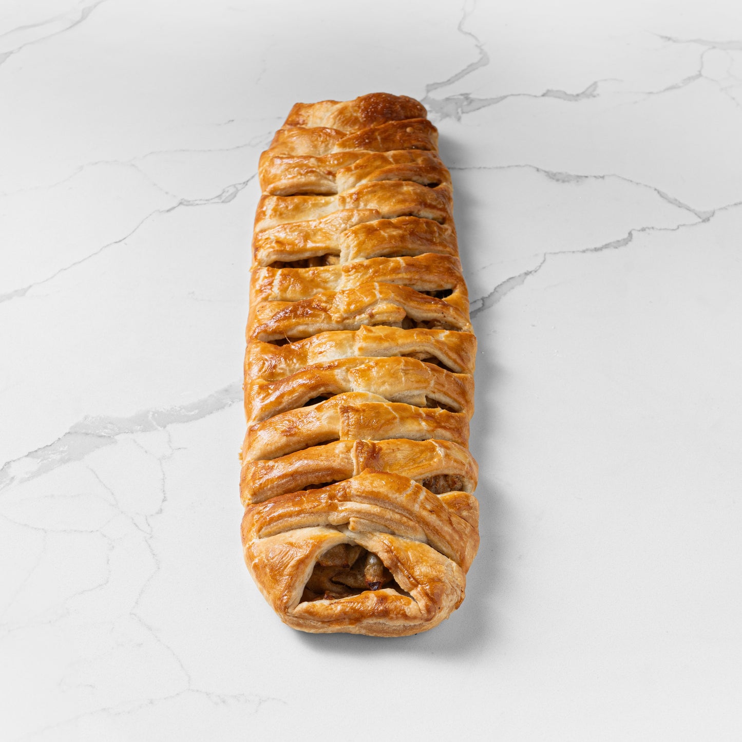 Stroudel de Queso con Rajas